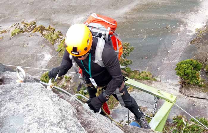 Mount Kinabalu Via Ferrata Walk The Torq