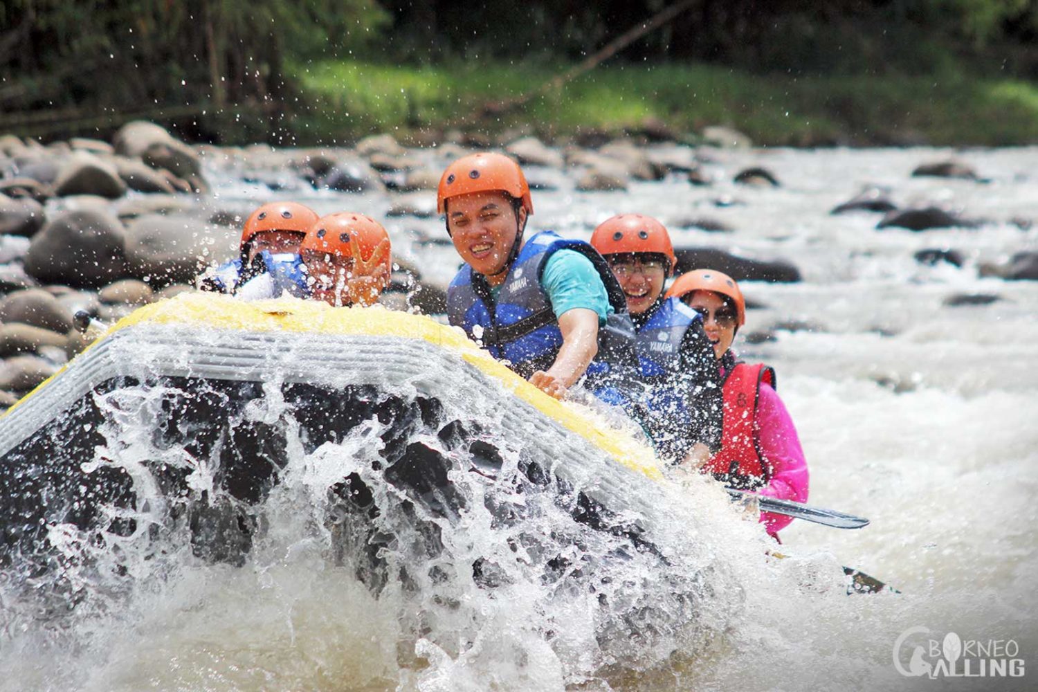 Kiulu White Water Rafting (Grade I-II) | Borneo Calling